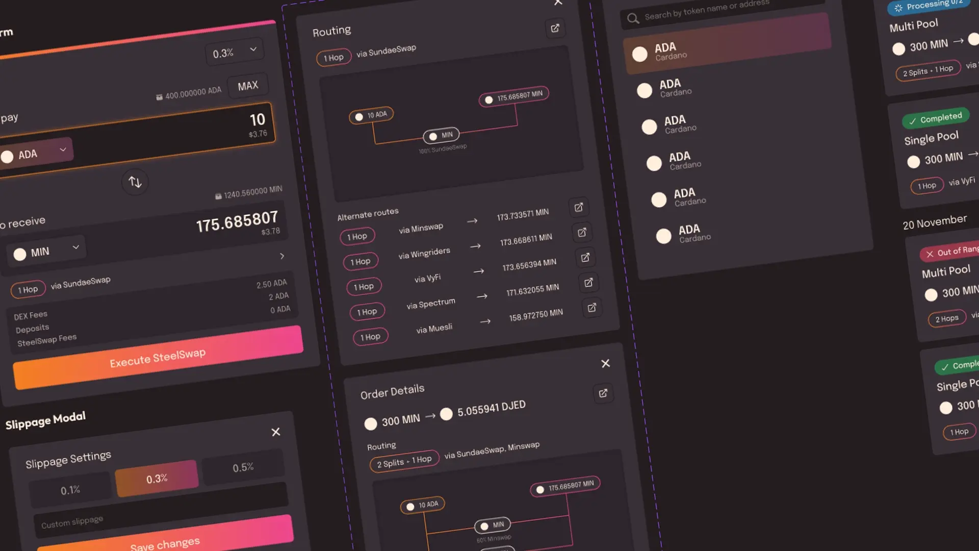 Steelswap Aggregator - UI/UX Design Revamp - Image 3